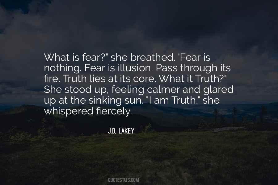 Truth Fear Quotes #86110