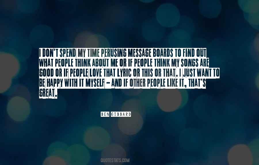 Just Want To Be Myself Quotes #1517886