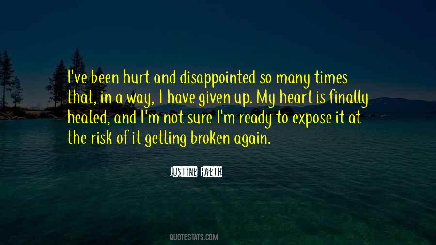 Hurt My Heart Quotes #196750
