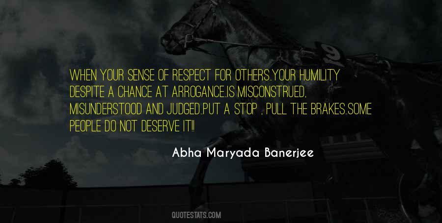 Your Respect Quotes #109174