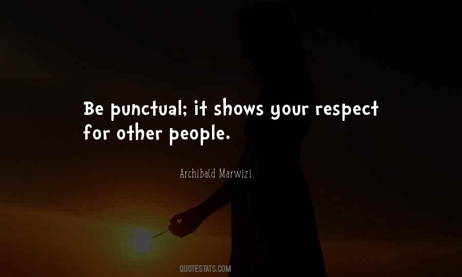 Your Respect Quotes #210219