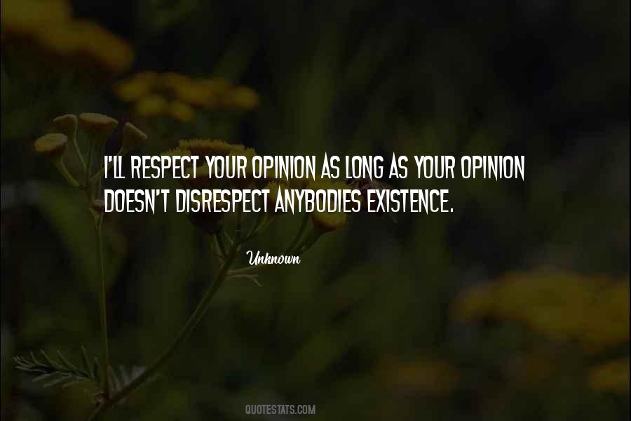 Your Respect Quotes #673157