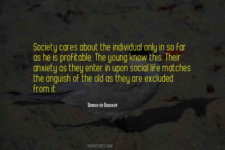 Quotes About Individual Vs Society #104604