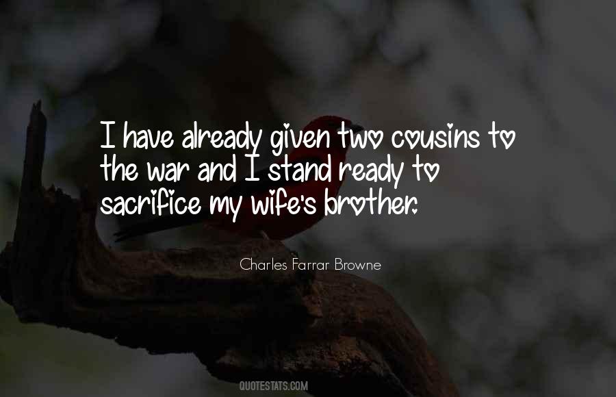 Brother Sacrifice Quotes #438061