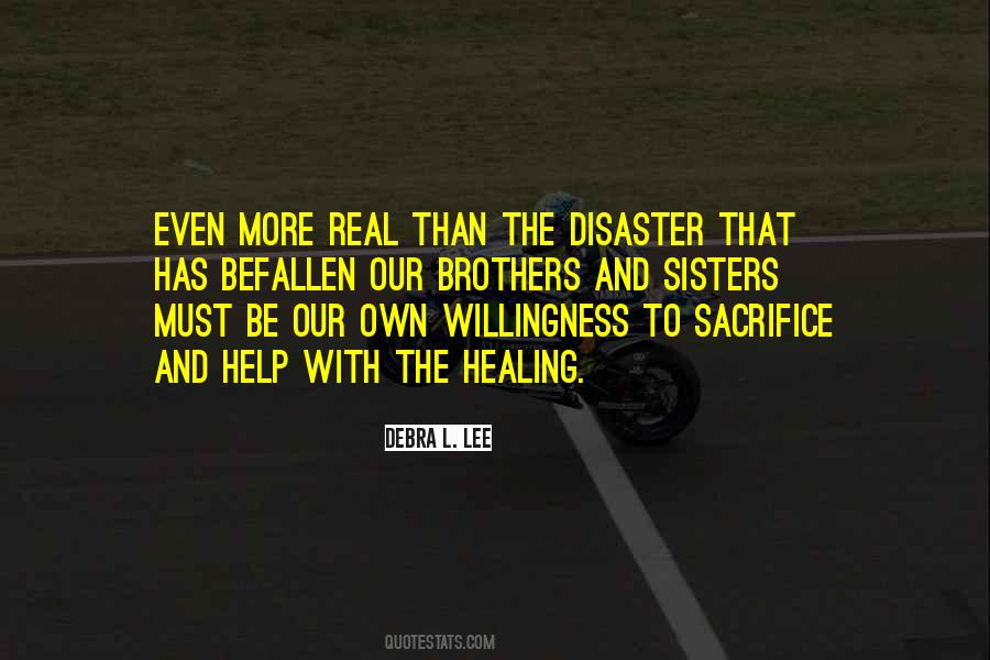 Brother Sacrifice Quotes #499548