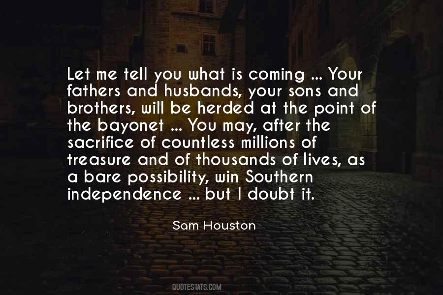 Brother Sacrifice Quotes #655801
