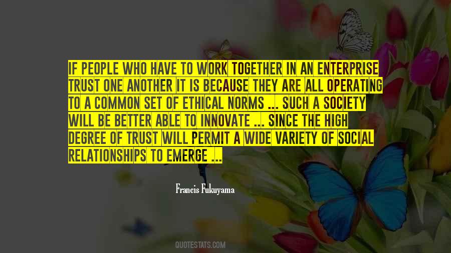 Will Work Together Quotes #462087