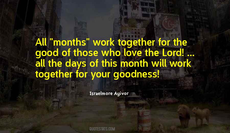 Will Work Together Quotes #674799