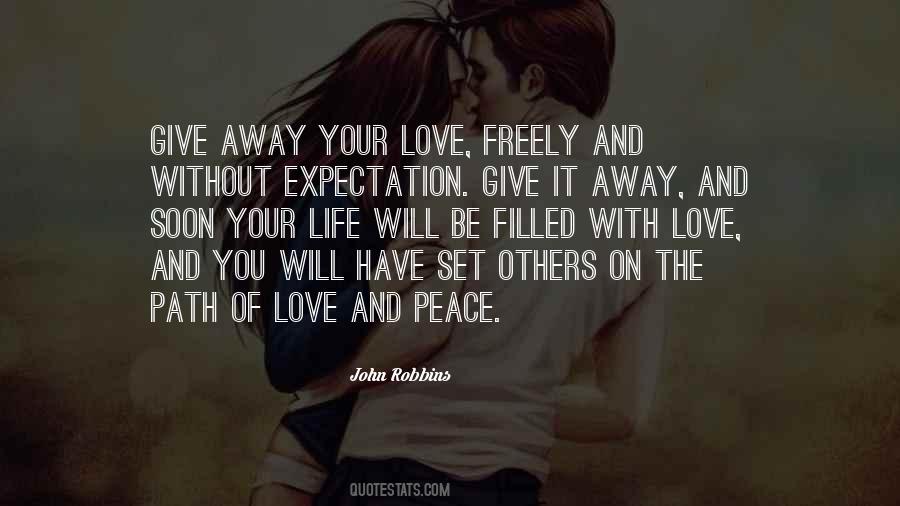 Quotes About Giving Without Expectation #1558465