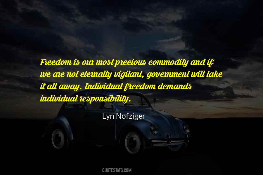 Quotes About Individual Freedom #1866509