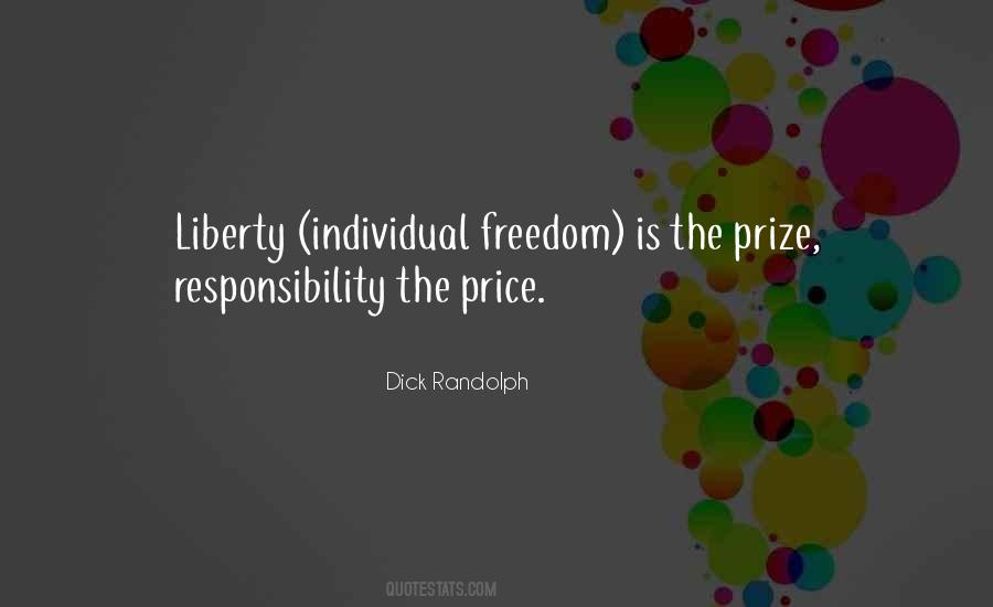 Quotes About Individual Freedom #754824