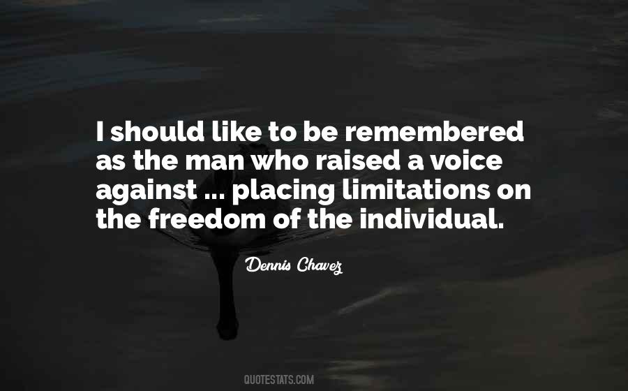 Quotes About Individual Freedom #89300