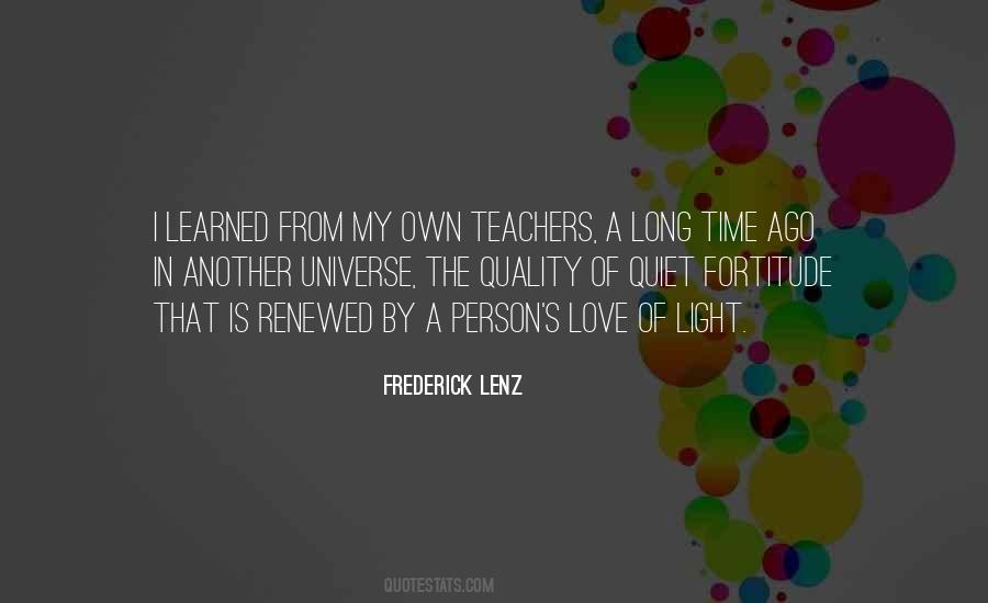 Time Is A Teacher Quotes #1020108