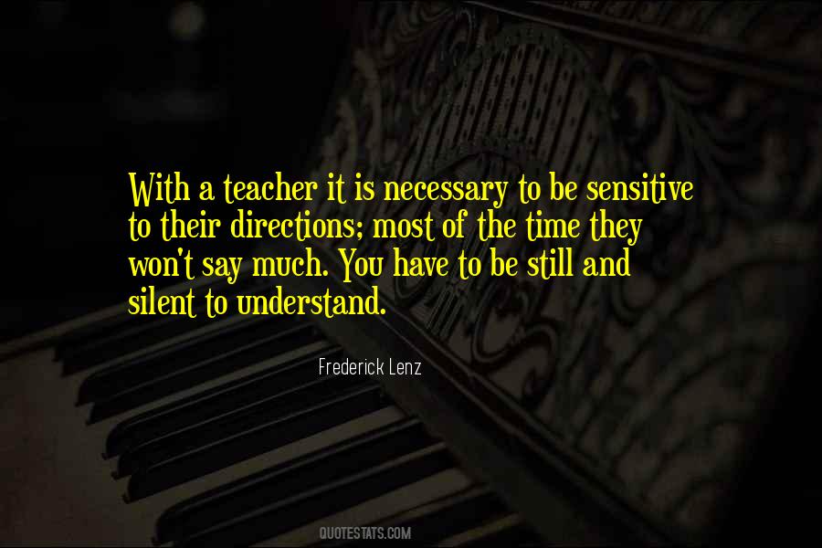 Time Is A Teacher Quotes #1837319