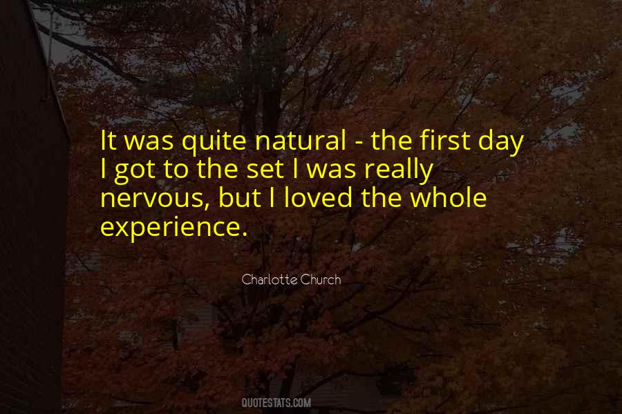 Natural Day Quotes #1717406