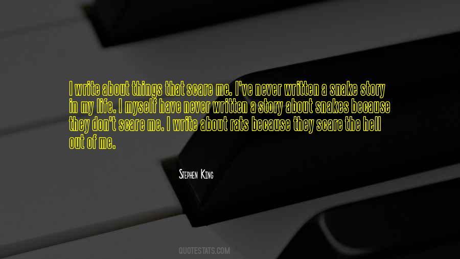Story About Me Quotes #190044