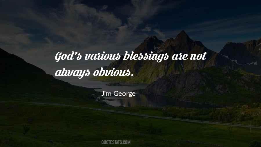 Blessings Christian Quotes #1075524