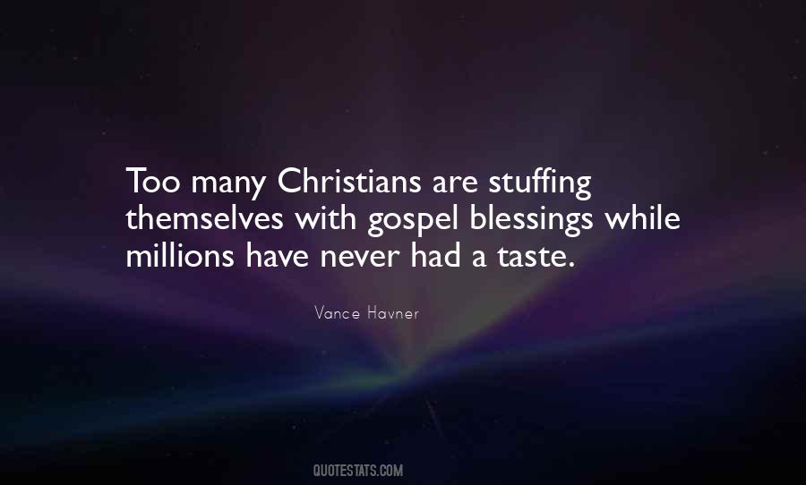 Blessings Christian Quotes #748326