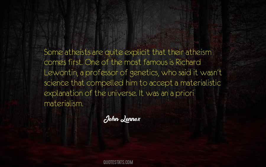 Famous Atheists Quotes #1632105