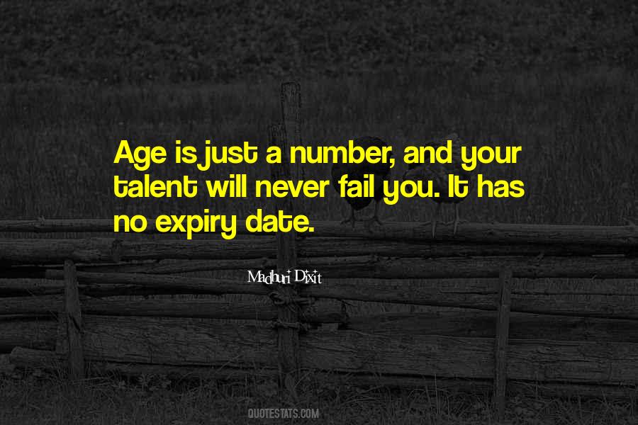 Age Is A Number Quotes #1338447