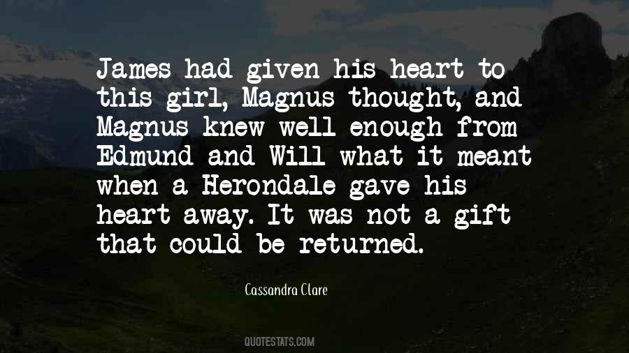 Edmund Herondale Quotes #242732