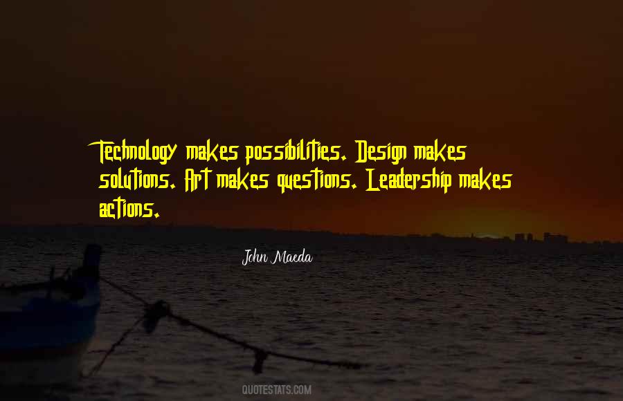 Technology Leadership Quotes #1793180