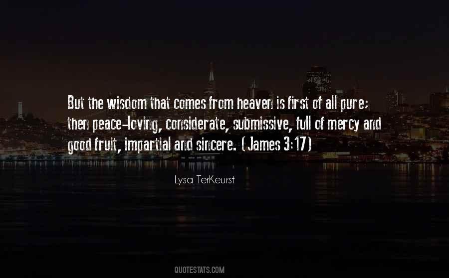 Peace Of Heaven Quotes #1499776