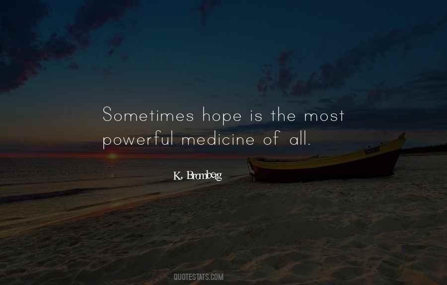 Powerful Hope Quotes #539316