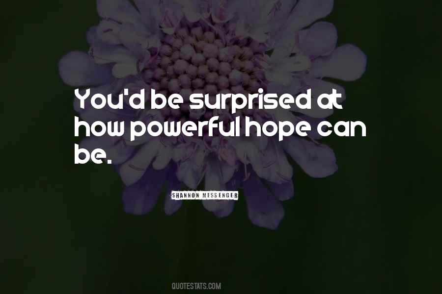 Powerful Hope Quotes #824544