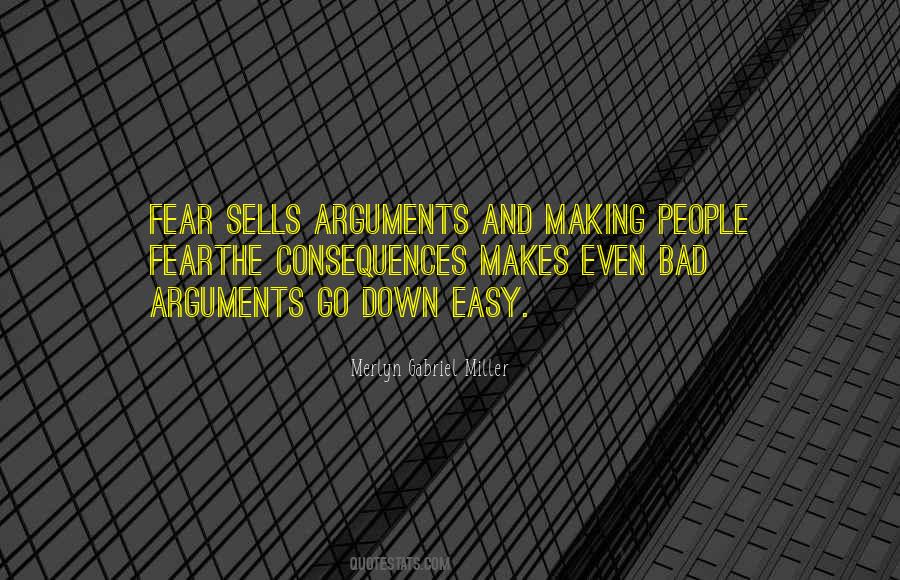 Fear Sells Quotes #623056