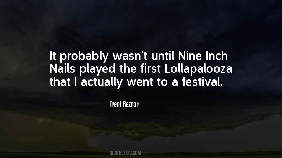 Best Nine Inch Nails Quotes #1121518