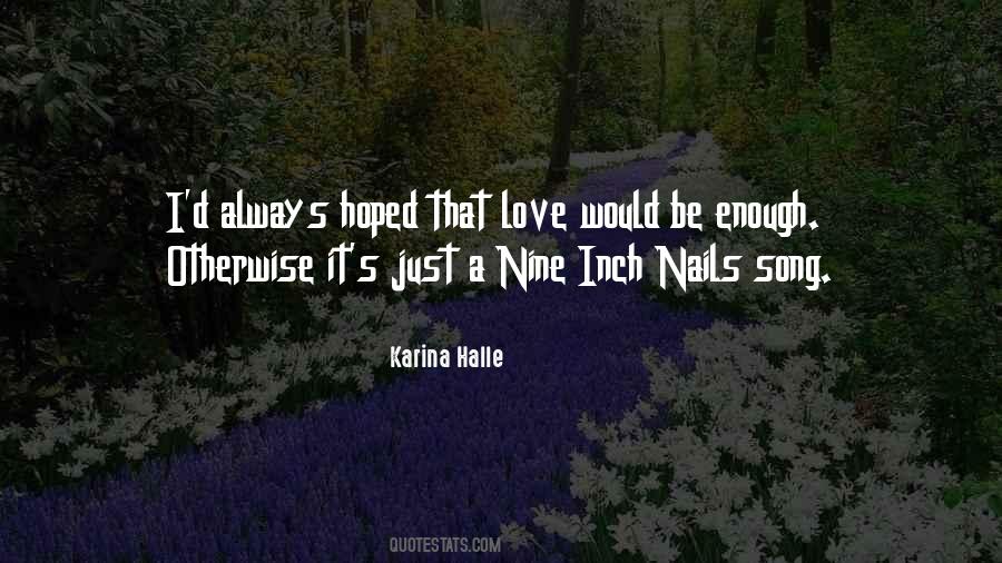 Best Nine Inch Nails Quotes #1690172
