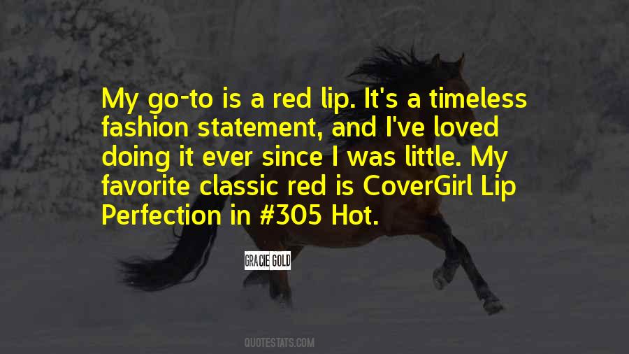 Fashion Classic Quotes #1480106
