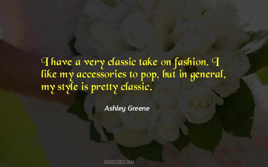 Fashion Classic Quotes #161324