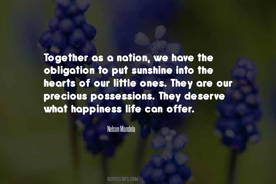 Happiness Sunshine Quotes #1083298