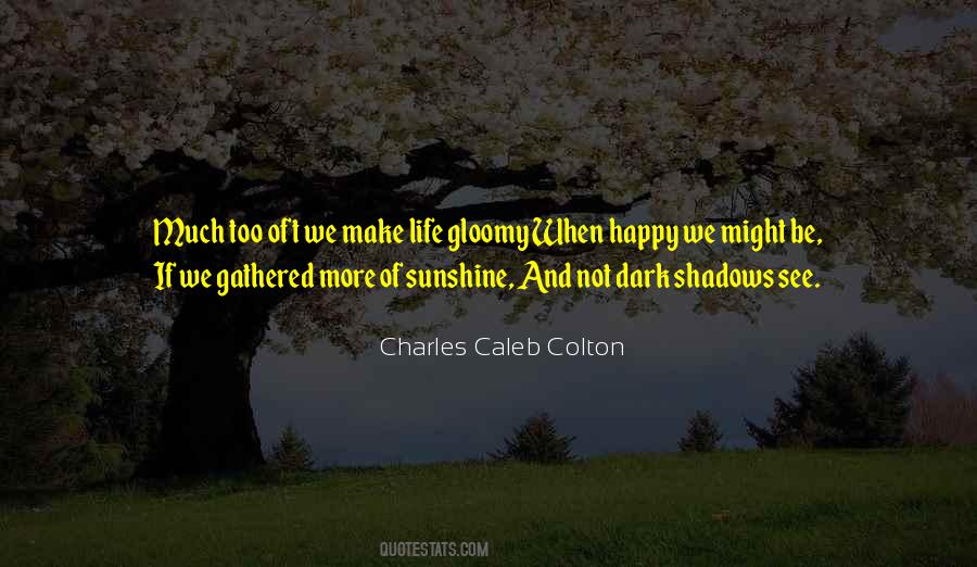 Happiness Sunshine Quotes #1715335