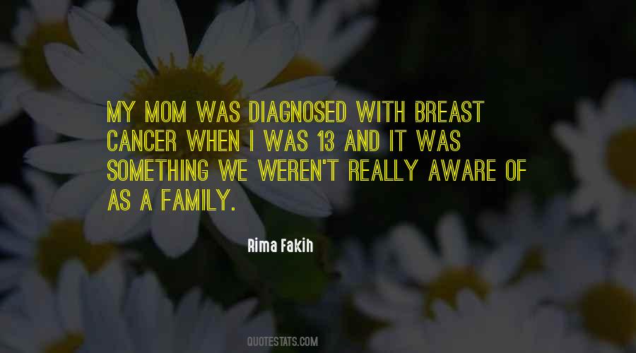 Cancer Family Quotes #539526