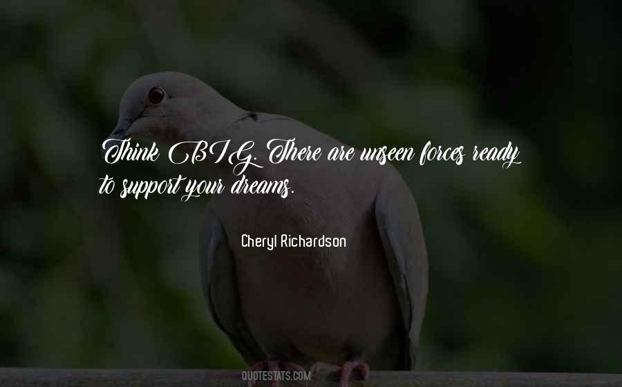Support Dreams Quotes #1709004