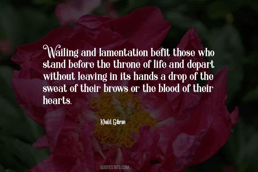 Leaving Hands Quotes #1613231