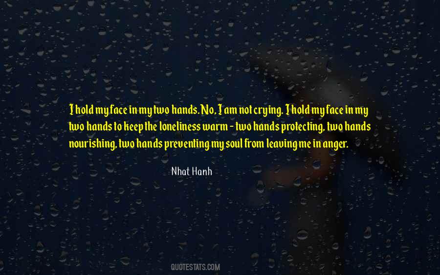 Leaving Hands Quotes #220426