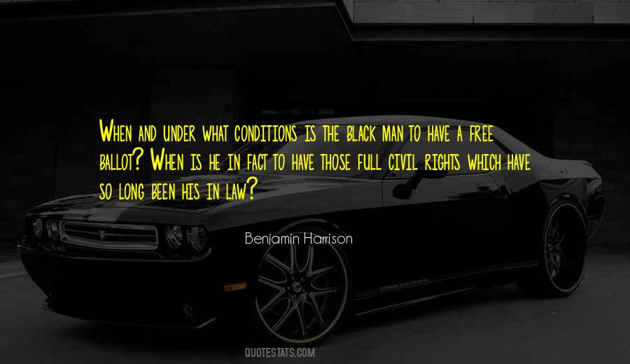 Black Man You Are On Your Own Quotes #190258