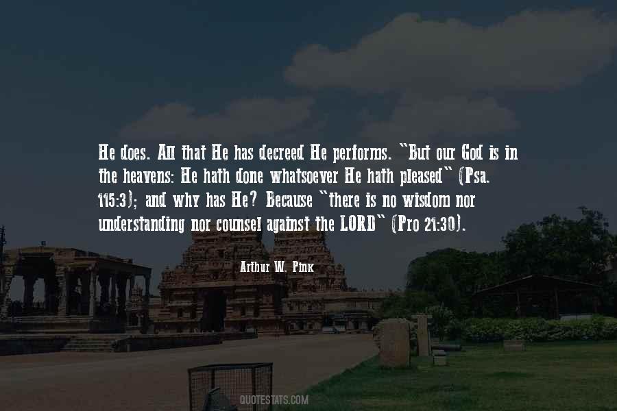 God Wisdom Quotes #168235