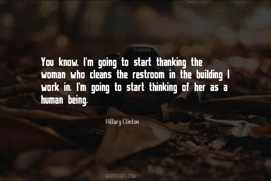 Who Cleans Quotes #1488165