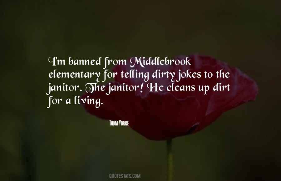 Who Cleans Quotes #1588219