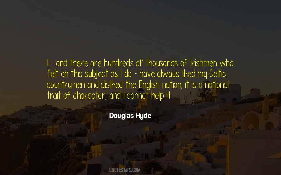 English Character Quotes #1413317