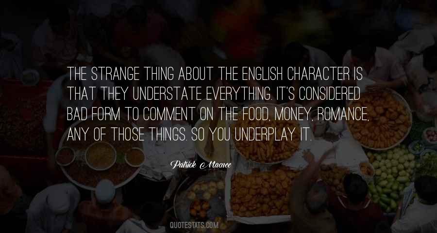English Character Quotes #1551060