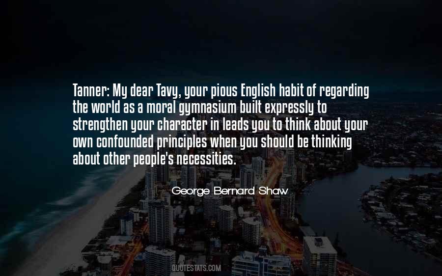 English Character Quotes #427260