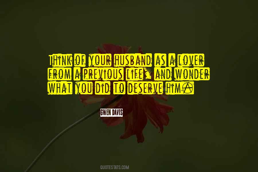 Husband Lover Quotes #1565543
