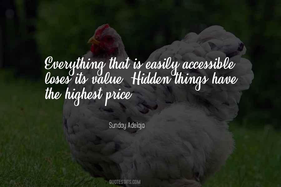 Hidden Value Quotes #903723