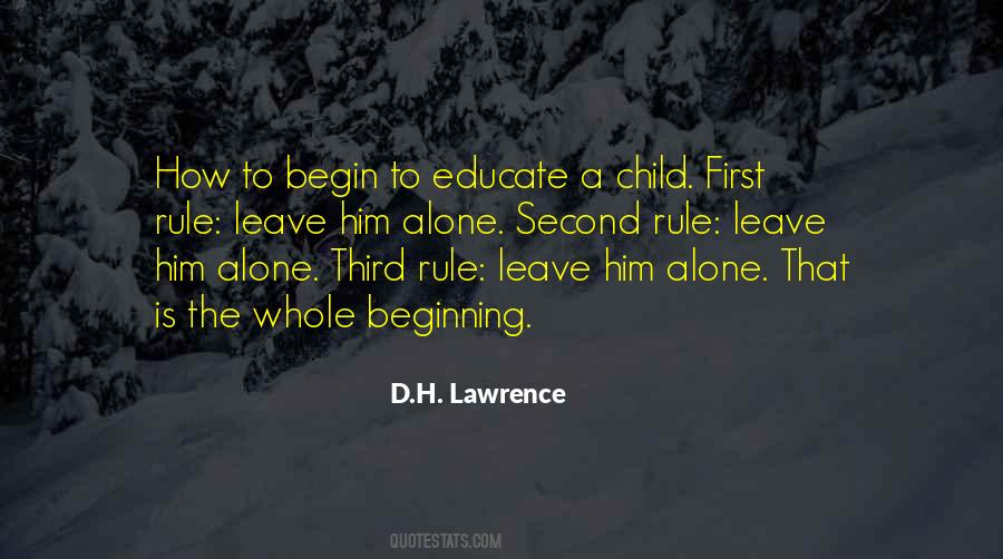 Educate Your Child Quotes #1839756